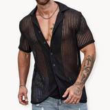 Short-sleeved T-shirt - Relaxed mesh