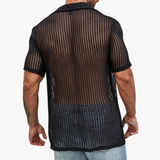 Short-sleeved T-shirt - Relaxed mesh