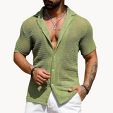Short-sleeved T-shirt - Relaxed mesh