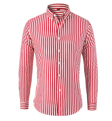 Prugasta Overshirt od mekog materijala