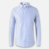 Striped Overshirt in Soft Fabric