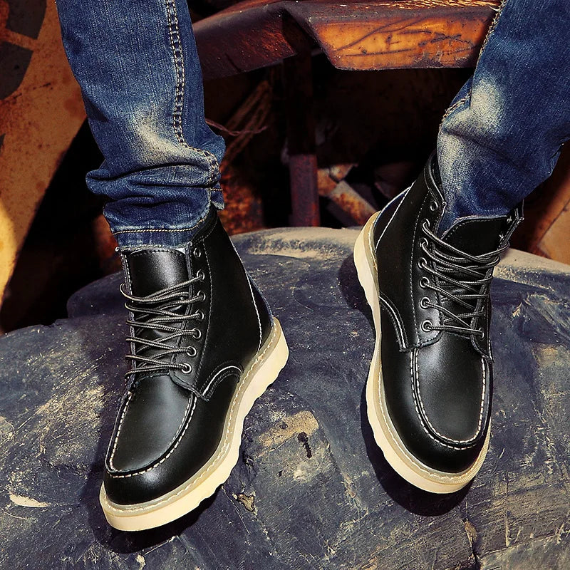 Daniel - Genuine Leather Boots