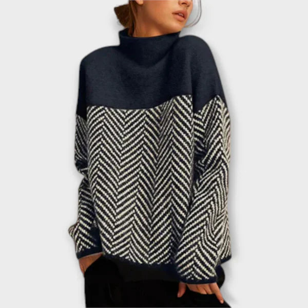 Marta, soft roll-neck jumper