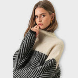 Marta, soft roll-neck jumper