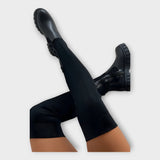 Modern boots with a minimalist design