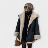 Leather coat Vitória