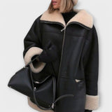 Leather coat Vitória