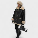 Leather coat Vitória