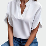 Draped pattern T-shirt