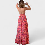 Halter maxi haljina