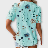 Emília V-neck blouse