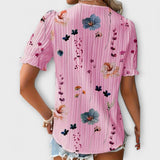 Emília V-neck blouse
