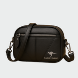 Leather bag with timeless elegance