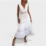 Lace V-neck Dress