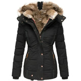 Sofia - Peach winter coat