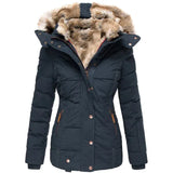 Sofia - Peach winter coat