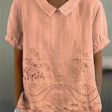 Embroidered Floral Shirt Liliana