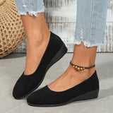 Éliane - Comfortable ballerinas with a platform sole