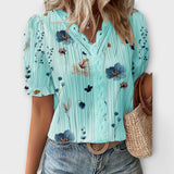 Emília V-neck blouse