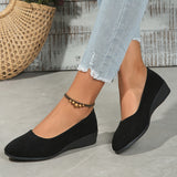 Éliane - Comfortable ballerinas with a platform sole