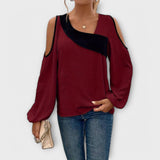 Escarlate - Square neck blouse