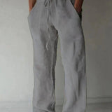 Casual trousers with velcro fastening Bruno
