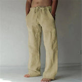 Casual trousers with velcro fastening Bruno