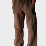 Casual trousers with velcro fastening Bruno