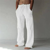 Casual trousers with velcro fastening Bruno