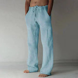 Casual trousers with velcro fastening Bruno