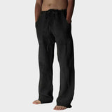 Casual trousers with velcro fastening Bruno