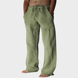 Casual trousers with velcro fastening Bruno