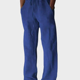 Casual trousers with velcro fastening Bruno