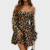 Leopard print dress