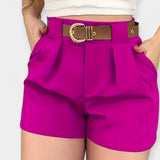 High waist pleated trousers