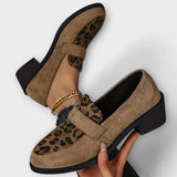 Carla - Elegant women's leopard print shoes
