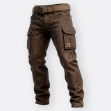 Rodrigo - Lined cotton trousers