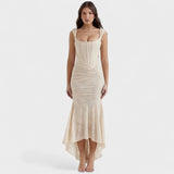 Francesca - Sculptural Cut Dress