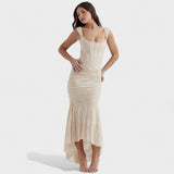 Francesca - Sculptural Cut Dress