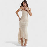 Francesca - Sculptural Cut Dress