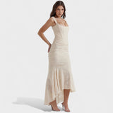 Francesca - Sculptural Cut Dress