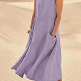 Manuela - Summer Dress Made from Light Fabric