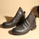 Paulo Chelsea Leather Boots