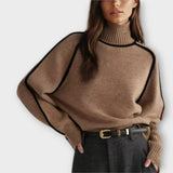 Emília - Elegant High Neck Pullover