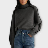 Emília - Elegant High Neck Pullover