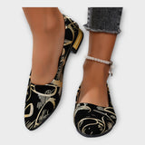 Elegant ballet flats with sophisticated details