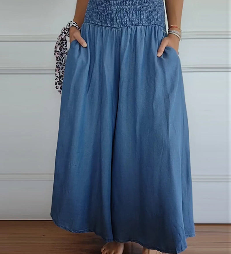 Irene wide-leg trousers