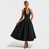 Midi Textured Dress Efi