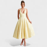 Midi Textured Dress Efi