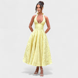 Midi Textured Dress Efi